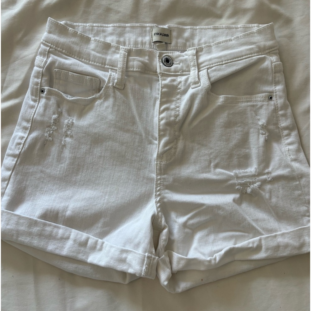 Sneakpeek white shorts size s